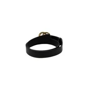 Gucci Leather Slim Black with Double G Buckle 95 38 414516 (Sku 6586) Belt Gucci | Accessories | Gucci Leather Slim Black With Double G  main image 2